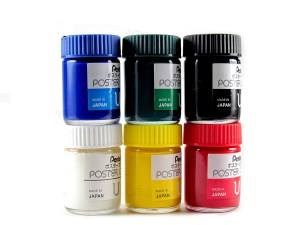 پنتل گواش 6 رنگ ساخت ژاپن