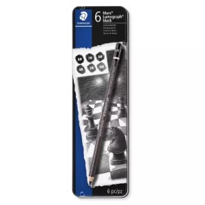 استدلر ست 6 عددی لوموگراف بدنه مشکی