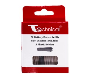 تکنیکال یدک پاک کن برقی 3/8 بسته ده عددی