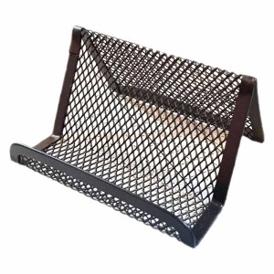 جای کارت ویزیت توری فلزی مشکی