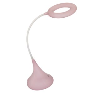 چراغ مطالعه سه گوش شارژی صورتی