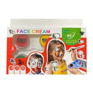 اسکای رنگ گریم صورت 6 رنگ