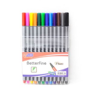 اسکای روان نویس نوک نمدی 12 رنگ