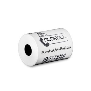 رول فیش پرینتر 50 متری چاپ مشکی