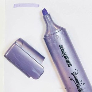 اسکول فنس های لایتر فسفری متالیک بنفش متالیک