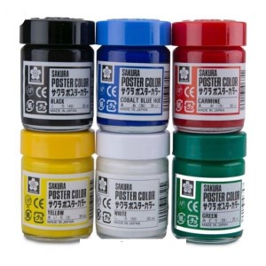 ساکورا گواش 6 رنگ 30 میل