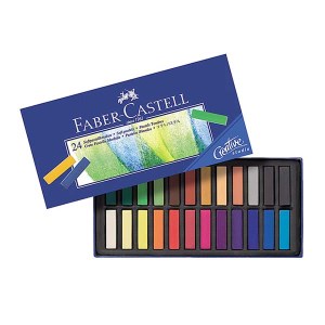 فابرکاستل پاستل گچی 24 تایی نیمه