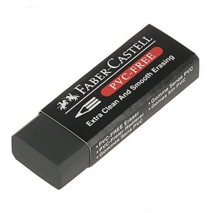 فابرکاستل پاک کن مدل PVC-FREE مشکی بزرگ