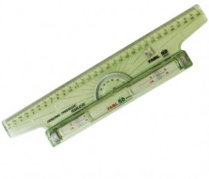 فابل خط کش هاشور زن تی رول