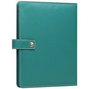 اکو کلاسور چرم دکمه دار 26 حلقه