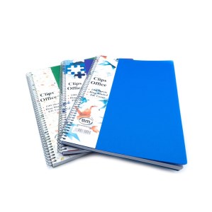 کلیپس دفتر 100 برگ جلد طلقی کد 0995