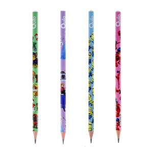 کویلو مداد مشکی طرح دار