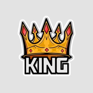 متفرقه کینگ استیکر فانتزی