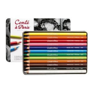 مداد پاستل 12 رنگ کنته پاریس
