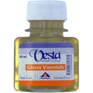 وستا VESTAوارنیش 40 میل GLOSS VARNISH