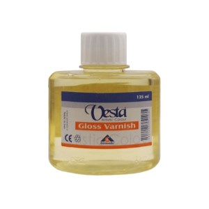 وستا VESTAوارنیش روغنی 125 میل GLOSS VARNISH