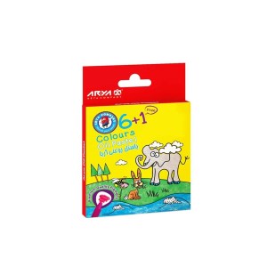 آریا پاستل روغن مقوایی 6 رنگ کد 2024