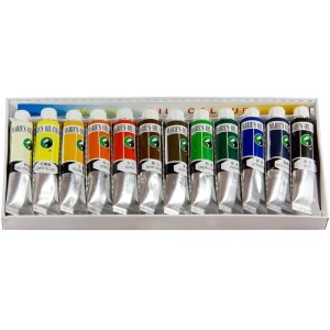 ماریس رنگ روغن 12 رنگ 12 میل