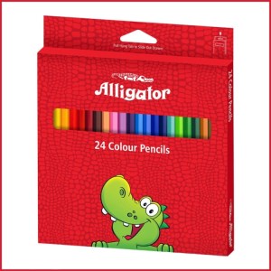 الیگاتور سوسمار مدادرنگی 24رنگ