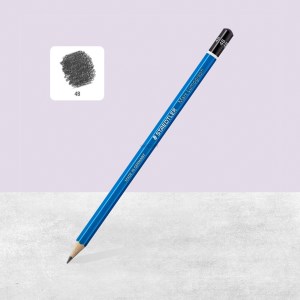 استدلر لوموگراف مداد طراحی بدنه آبی B4 استدلر لوموگراف مداد طراحی بدنه آبی B4