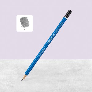 استدلر لوموگراف مداد طراحی بدنه آبی F