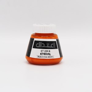 اعتدال مرکب ضد آب رنگی 60 میل نارنجی کد 220