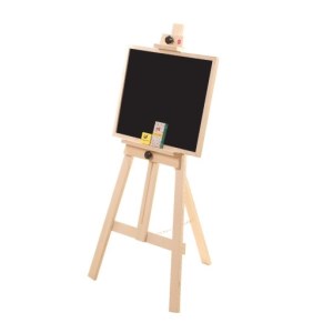 بردیا تخته سیاه وایت برد کوچک پایه چوبی