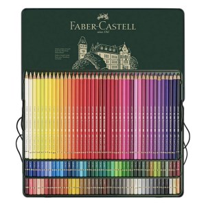 فابر کاستل FABER CASTELL مداد رنگی پلی کروم با جعبه پاسارگاد
